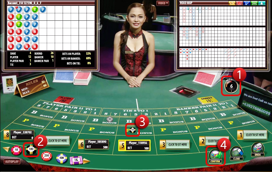 สอนเล่นบาคาร่า